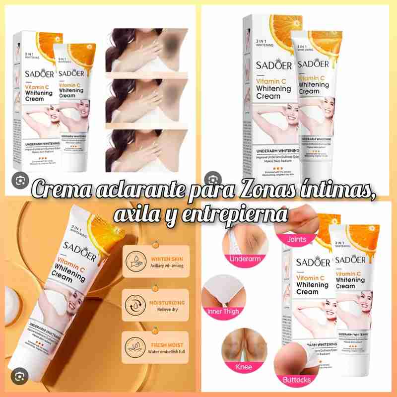 Crema Aclarante para Axila y Zona íntima